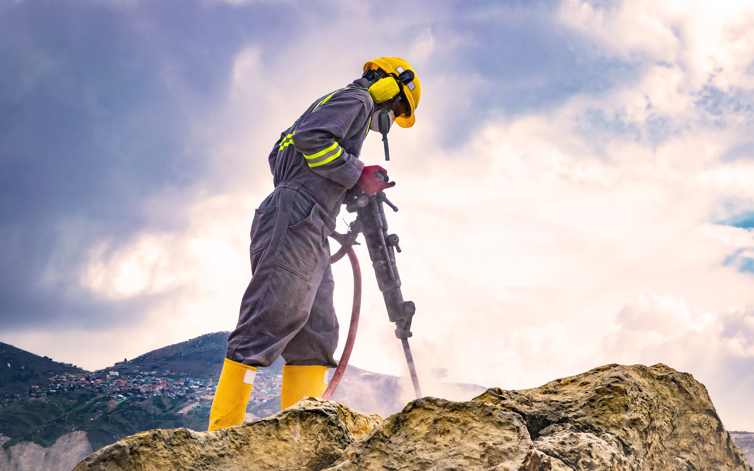 Dust Reduction for Rock drills