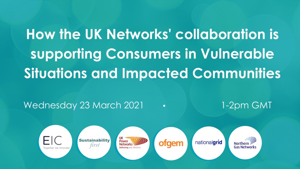 How the UK Networks' collaboration is supporting Consumers in Vulnerable Situations and Impacted Communities