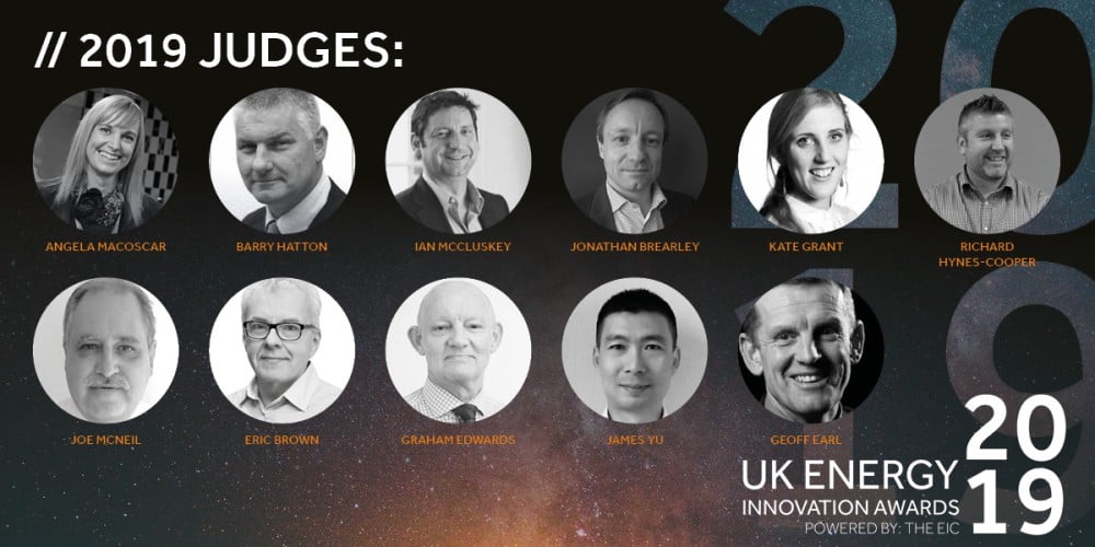 Judges Announced for the UK Energy Innovation Awards 2019