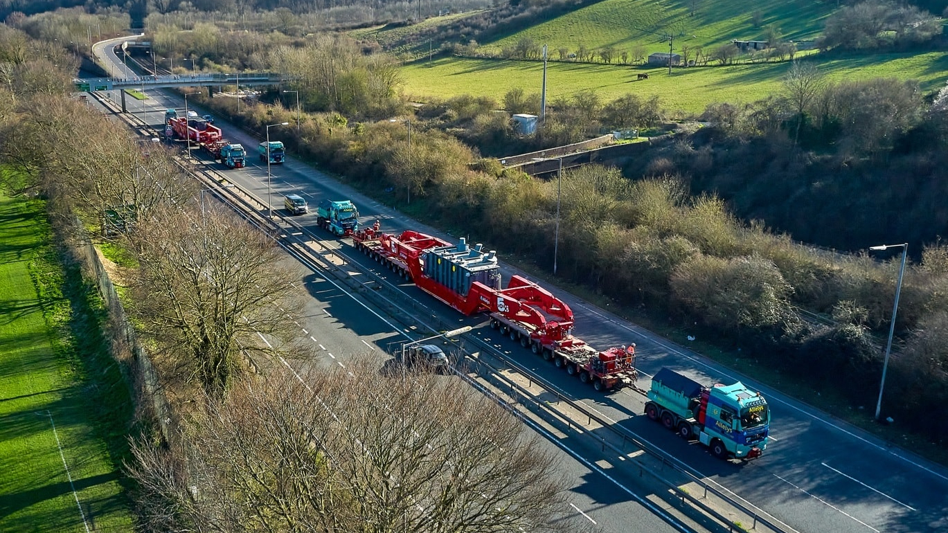 National Grid Transformer Delivery